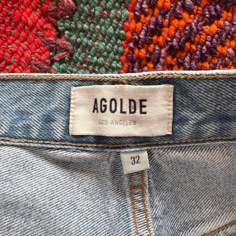Agolde Women’s Riley Crop - Picture 3 of 4